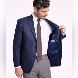 Men's Classic-Fit Houndstooth Sport Coat Size L / 42R NWOT